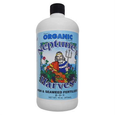 Neptune's Harvest® Fish & Seaweed Fertilizer 2-3-1 - 18oz