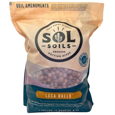 Sol Soils- Leca Balls 1 Gallon (4qts)