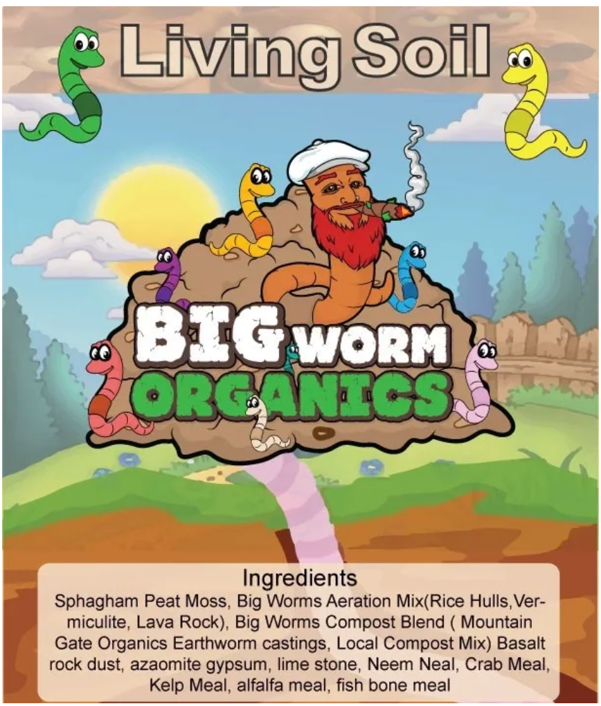 Big Worm’s – Living Soil 1 Cu Ft Bag