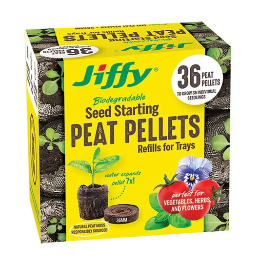 Jiffy Peat Pellets | 36-Pack