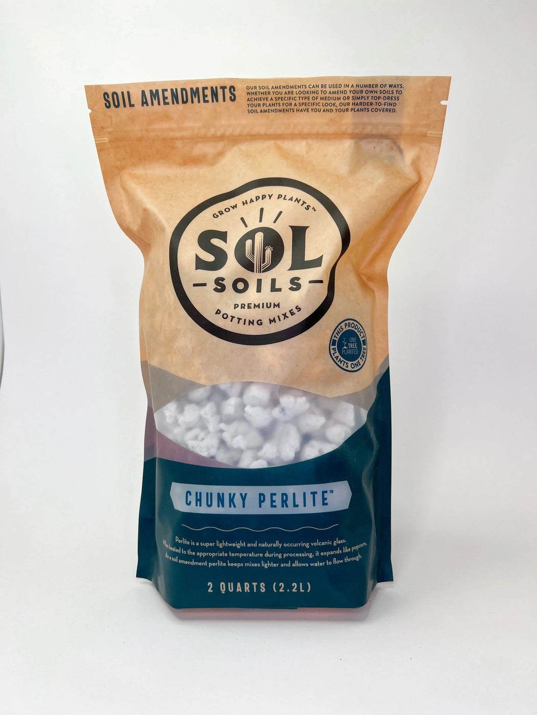 Sol Soils- Chunky Perlite, 2qt