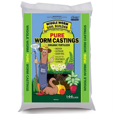 Wiggle Worm Soil Builder™ PURE Worm Castings Organic Fertilizer - 30lb Bag