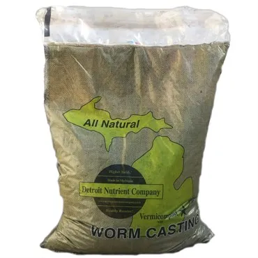 Detroit Nutrient Company Vermicompost 100% Worm Castings - 25lb