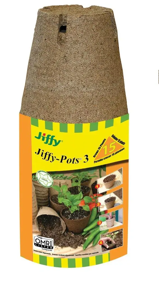 Jiffy Pots 3" | 10-pack